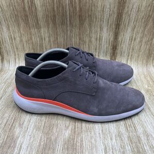 Cole Haan Grand Plus Essex Distance Mens Size 10M Oxford Gray Suede Shoes C33761